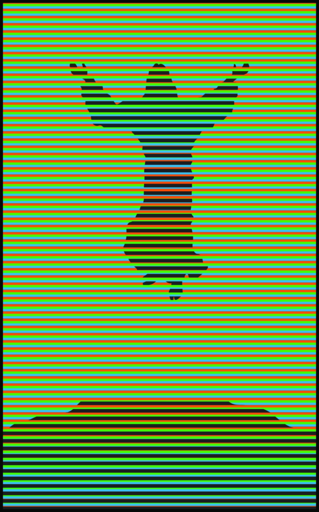 ASCENSION - La Ascensión - Art Kinetic by Justo Vera