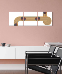 FLUJO 3 Horizontal - VIBRANT CONNECTIONS by Justo Vera