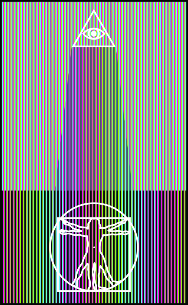 THE DIVINE PROPORTION - LA DIVINA PROPORCION - ARTE CINETICO DEL ARTISTA JUSTO VERA