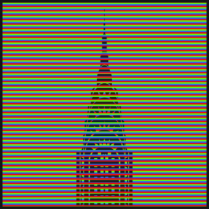 VECINOS ACOGEDORES -ChryslerBuilding - Justo Vera Kinetic Artist